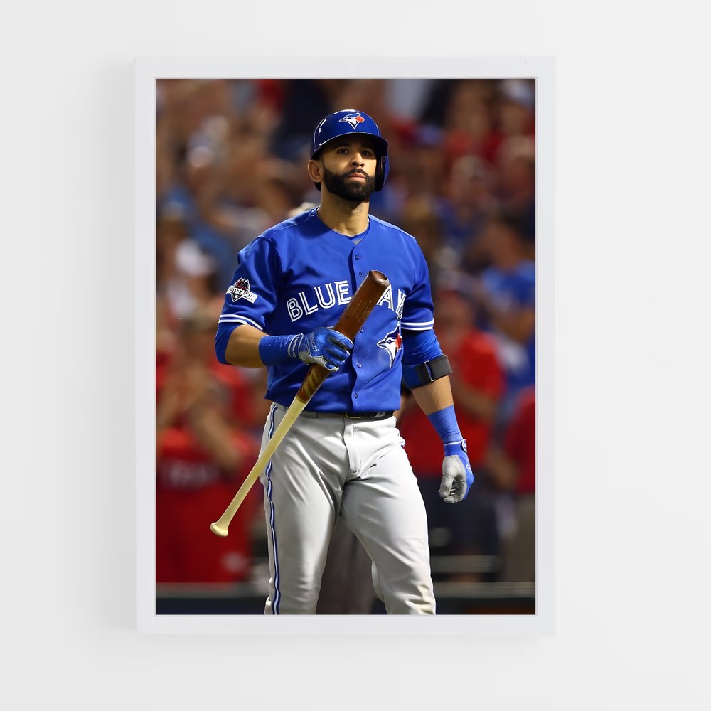 Poster Jose de bautista – affiche Baseball (vue 3)